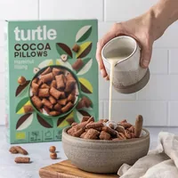 turtle Cocoa Pillows with Hazelnut Cream 300 g Riz soufflé