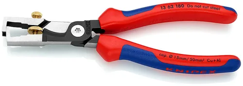 Knipex Abisolierzange StriX 180 mm mit Kabelschere - Typ: Abisolierzange - Länge: 180 mm
