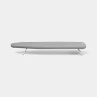 Brabantia Tischbügelbrett TableTop 95 x 30 cm - Bügelbrettbezug: Baumwolle (CO) - Ausstattung: Aufhängevorrichtung - Höhenverstellbar: Nein - Breite: 30 cm - Detailfarbe: Grau - Länge: 95 cm