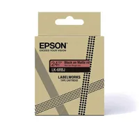 Epson LabelWorks LK-5RBJ - Schwarz auf Mattrot - Rolle (1,8 cm x 8 m)
