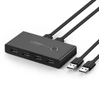 UGREEN USB 2x4 Sharing Switch Selector Black