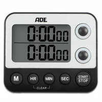ADE Küchentimer TD2100-1 Schwarz - Materialtyp: Kunststoff - Funktionen: Alarm - Material: Kunststoff - Detailfarbe: Schwarz - Displaytyp: Digital