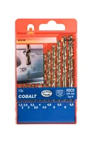 kwb Bohrer-Set COBALT HSS CO 13-teilig - Set: Ja - Für Material: Metall - Stahl - Bohrerschaft: Zylinderschaft - Bohrertyp: Bohrer-Set - Bohrlochdurchmesser: 1.5-6.5 mm