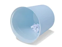 HAN Papierkorb Re-LOOP 13 l, Hellblau - Fassungsvermögen: 13 l - Höhe: 28.7 cm - Anzahl Behälter: 1 - Material: Recycling-Kunststoff - Detailfarbe: Hellblau - Form: Rund