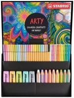 STABILO Schreibset 0.4 mm; 1-5 mm; 1.0 mm, Mehrfarbig - Motiv: Ohne Motiv - Anwender: Schule - Kreativbedarf - Erwachsene - Kinder