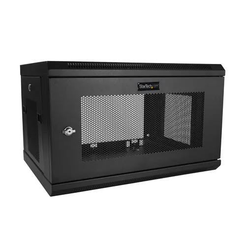SERVER RACK 6U F. WALL 60X37 1X45CM BLACK