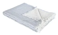 Eskimo Decke Artemis 140 x 210 cm, Ciel - Eigenschaften: Keine Eigenschaft - Zertifikate: Keine Zertifizierung - Breite: 140 cm - Höhe: 210 cm - Detailfarbe: Ciel - Produkttyp: Decken