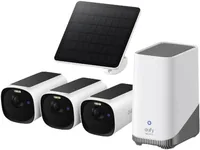 eufyCam E40 3-Cam Kit (HomeBase S380 and Solar Panel)