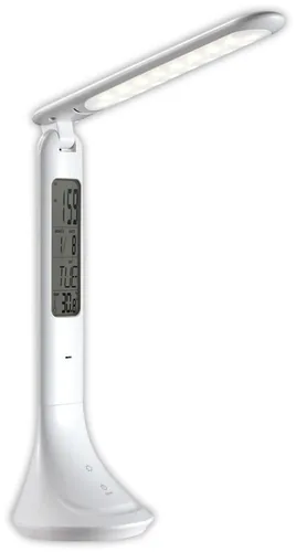 Avide LED Tischleuchte Kalender Weiß 5W