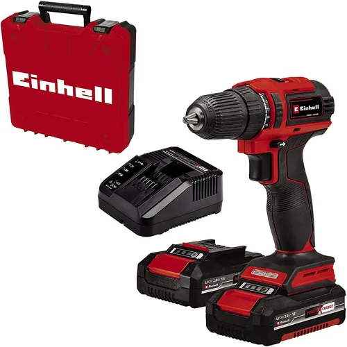 Einhell Akku-Bohrschrauber TE-CD 18/40 Li BL (2x2,0 Ah) Power X-Change