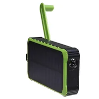 Denver Powerbank Solar PSO-10012 10000mAh +  Hand Crank Dynamo