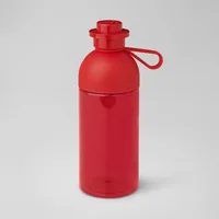 LEGO Trinkflasche 0,5 Liter (rot/transparent)