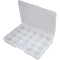 Creativ Company Aufbewahrungsbox 27 x 19 cm, Transparent - Breite: 19 cm - Höhe: 0 cm - Tiefe: 0 cm - Volumen: 0 l - Produkttyp: Aufbewahrungsbox - Verpackungseinheit: 1 Stück