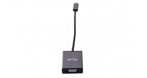 LMP Konverter USB-C – VGA Spacegrau - Kabeltyp: Konverter - Videoanschluss Seite A: USB Type-C - Videoanschluss Seite B: VGA