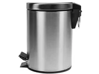 COCON Kosmetikeimer 3 l, Silber - Anzahl Behälter: 1 - Detailfarbe: Silber - Form: Rund - Fassungsvermögen: 3 l - Höhe: 24 cm - Material: Edelstahl