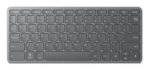 Lenovo Multi-Device Wireless Keyboard German USB Type-C Grey
