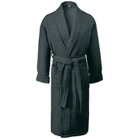 Aquanova Bademantel Viggo XL, Dunkelgrau - Grösse: XL - Eigenschaften: 100% Bio-Baumwolle - Zertifikate: Keine Zertifizierung - Grössensystem: DE - Grössentyp: Normalgrösse - Zielgruppe: Unisex
