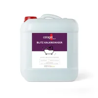 Ceragol Badreiniger Blitz Kalkreiniger 10 l - Packungsgrösse: 10 l - Einsatzgebiet: Armaturen - Badezimmer - Duschkabinen - Edelstahl Oberflächen - Fliesen - Fugen - Glas - Glaskeramik - Verchromte Materialien - WC - Eigenschaft: Flüssig