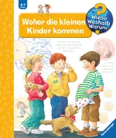 Ravensburger Kinder-Sachbuch WWW Woher die kleinen Kinder kommen - Sprache: Deutsch - Altersempfehlung ab: 4 Jahren - Einband: Hardcover - Anzahl Seiten: 16 - Altersgruppe: Kleinkinder - Thema: Entdecken und Wissen