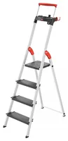 Hailo Bockleiter L100 TopLine 4 Stufen - Höhe: 163 cm - Belastbarkeit: 150 kg - Produkttyp: Bockleiter - Anzahl Stufen: 4 ×