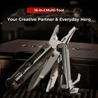 SmallRig 5294 pince multi-outils Format de poche 16 outils Noir, Gris