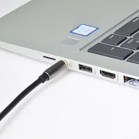 Helos 288715 audio splitter Black, Grey