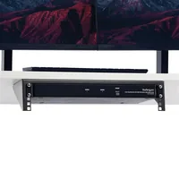 StarTech.com 2U Vertical Wall Mount Patch Panel Bracket - Steel Rack Mount Bracket w/Hardware for 19" Network, Server and Data Equipment - TAA