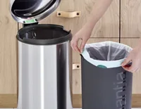 Brabantia Treteimer Newicon 30,0 L Stahl matt FPP