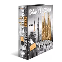 HERMA Ordner Barcelona 7 cm, Mehrfarbig - Zusatzfächer: Nein - Anzahl Ringe: 2 - Breite: 28.5 cm - Detailfarbe: Mehrfarbig