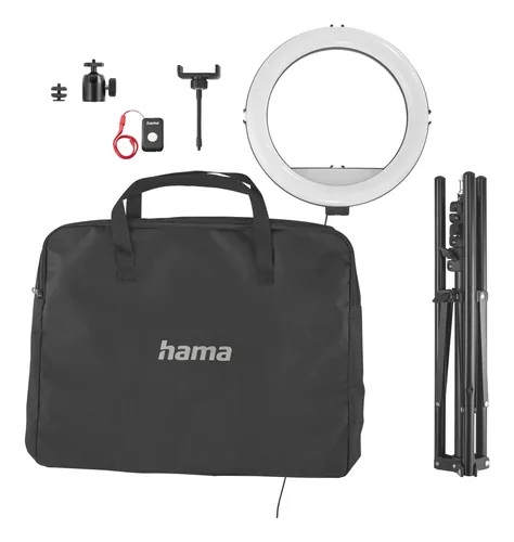 Hama SpotLight Steady 120 III LED-Ringleuchte f. Smartphone