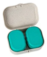 Koziol Lunchbox PATRICK sand, 3er Set - Materialtyp: Biokunststoff - Unterteilungsmöglichkeit: Nein - Material: Biozirkulärer Kunststoff - Detailfarbe: Gelb - Beige - Sand - Spülmaschinenfest: Ja - Set: Ja