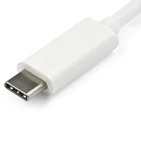 USB-C TO VGA ADAPTER - WHITE .