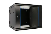 Extralink EX.12905 Rack 12U Wandmontiertes Regal Schwarz