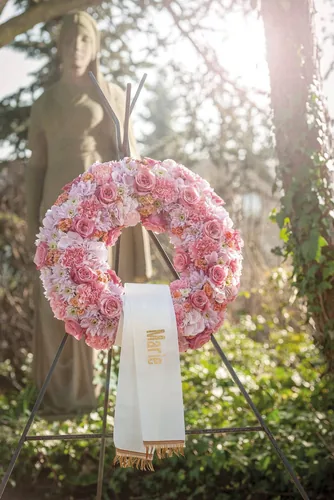Opiflor Steckschaumkranz Ringo 40 cm - Detailfarbe: Grün
