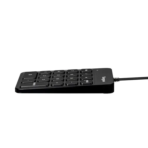 Targus Ziffernblock AKP13GL USB verkabelt - Verbindungsmöglichkeiten: USB Typ-A - USB Typ-C - Detailfarbe: Schwarz