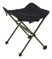 Robens Campinghocker Frontiersman Light Schwarz - Zielgruppe: Erwachsene - Unisex - Tiefe: 48 cm - Breite: 49 cm - Breite (Packmass): 32 cm - Tiefe (Packmass): 12 cm - Höhe (Packmass): 9 cm