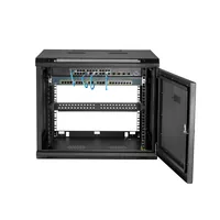 StarTech.com "9U Wall Mount Server Rack Cabinet - 4-Post Adjustable Depth (2"" to 19"")