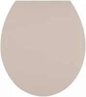 diaqua® Toilettensitz Hollywood Slow Down Beige - Breite: 38.2 cm - Länge: 44 cm - Detailfarbe: Beige