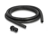 Delock Kabelschlauch 2 m x 13 mm Schwarz - Detailfarbe: Schwarz - Breite: 13 mm - Länge: 2 m - Produkttyp: Kabelschlauch - Ausstattung Kabelmanagement: Set - Wiederverwendbar - Wasserfest - Verpackungseinheit: 1 Stück
