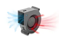 DELOCK RadiallüfterLüftergebläse 12V DC 75x75x30mm 3 Pin