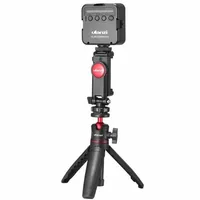 Ulanzi Tischstativ ST-06 Vlogging-Kit - Höhenverstellbar: Ja - Detailfarbe: Schwarz - Material: Keine Angabe - Stativ-Bauart: Tischstativ - Stativgewinde: 1/4'' - Stativ-Ausstattung: Kugelkopf