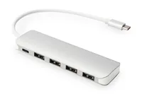 USB Type-C™ 4-Port Hub (USB 3.0) + PD, USB-Hub