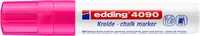 edding Kreidemarker 4090 Neonpink - Strichstärke: 4 mm - Verpackungseinheit: 1 Stück - Oberfläche: Glas - Kreidetafel - Set: Nein - Detailfarbe: Neonpink - Eigenschaft-Stift: Lichtbeständig