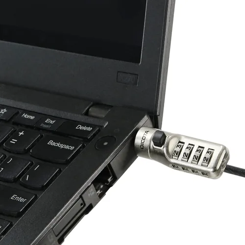 DICOTA Security Cable -  N-Lock -  combination -  resettable -  2.5x6mm slot -  single