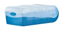 HAN Karteibox Croco A8 997-633 blau 9.7x6.7x19.1cm
