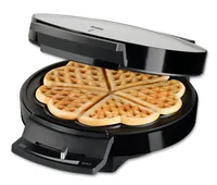 Trisa Waffeleisen Waffle Pleasure - Leistung: 1000 W - Anzahl pro Durchgang: 5 - Motiv: Herz