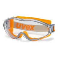 uvex Vollsichtbrille ultrasonic grau/orange