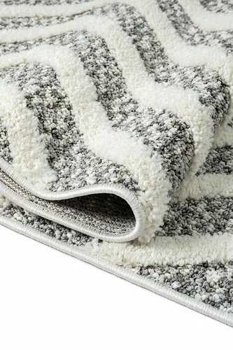 Conceptum Hypnose Teppich Sevilla 5506 120 cm x 180 cm, Grau - Eigenschaften: Keine Eigenschaft - Zertifikate: Keine Zertifizierung - Breite: 120 cm - Länge: 180 cm - Motiv: Muster - Detailfarbe: Grau