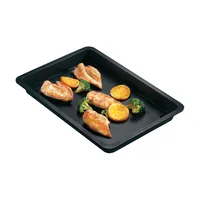 Zenker Auflaufform Special Cooking 42 x 29 cm, Eckig, Schwarz - Materialtyp: Metall - Material: Stahl - Detailfarbe: Schwarz - Set: Nein - Verpackungseinheit: 1 Stück - Form: Eckig