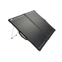 WATTSTUNDE Solarpanel WS200SUL Ultralight 200W, ohne Laderegler - Solarpanel Leistung: 200 W - Paneltyp: Portabel - Rahmen: Schwarz